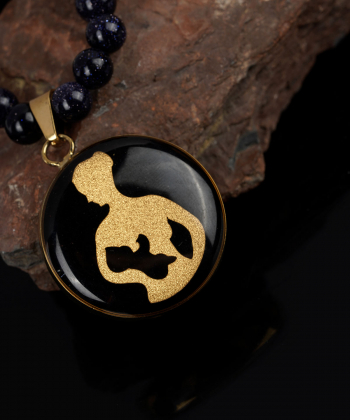 گردنبند سام نورزاده Noorzadeh Gold Art طرح دلربا کد 821
