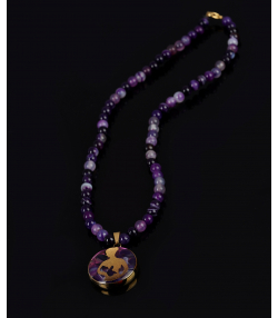 گردنبند زنانه سام نورزاده Noorzadeh Gold Art طرح مادر کد 832