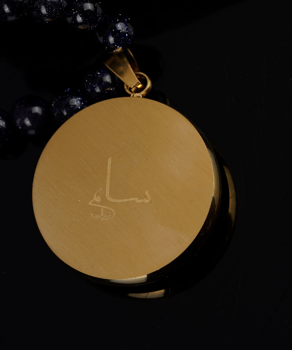 گردنبند زنانه سام نورزاده Noorzadeh Gold Art طرح بته جقه کد 97
