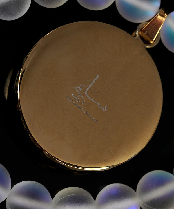 گردنبند زنانه سام نورزاده Noorzadeh Gold Art طرح کیتی کد 112