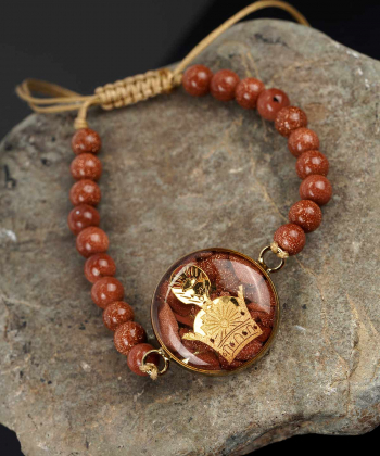 دستبند زنانه سام نورزاده Noorzadeh Gold Art طرح تاج کد 382