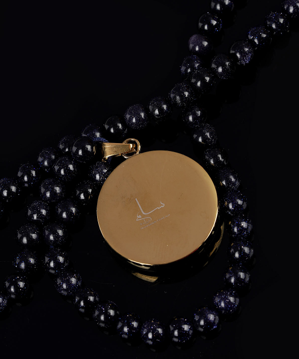 گردنبند سام نورزاده Noorzadeh Gold Art طرح فروهر کد 741