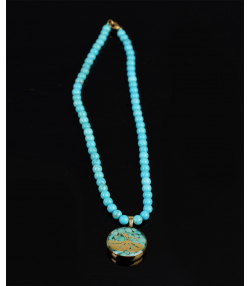 گردنبند سام نورزاده Noorzadeh Gold Art طرح رقص سماع کد 108