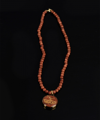 گردنبند سام نورزاده Noorzadeh Gold Art طرح رقص سماع کد 109
