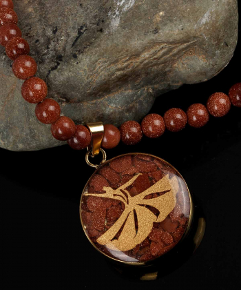 گردنبند سام نورزاده Noorzadeh Gold Art طرح رقص سماع کد 109
