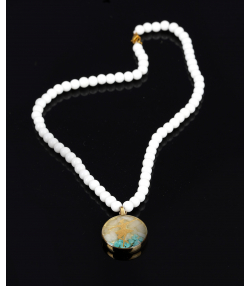 گردنبند سام نورزاده Noorzadeh Gold Art طرح بالرین کد 117