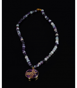 گردنبند زنانه سام نورزاده Noorzadeh Gold Art طرح کلید سل کد 802