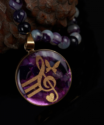گردنبند زنانه سام نورزاده Noorzadeh Gold Art طرح کلید سل کد 802