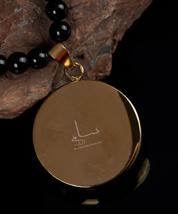 گردنبند سام نورزاده Noorzadeh Gold Art طرح ایران کد 120