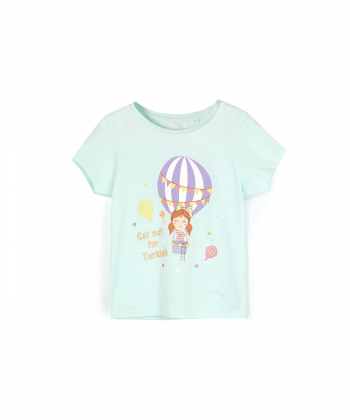 تیشرت آستین کوتاه دخترانه بالنو Baleno کد 82003226