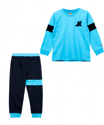 ست تیشرت آستین بلند و شلوار پسرانه مادر Madar مدل بلیک