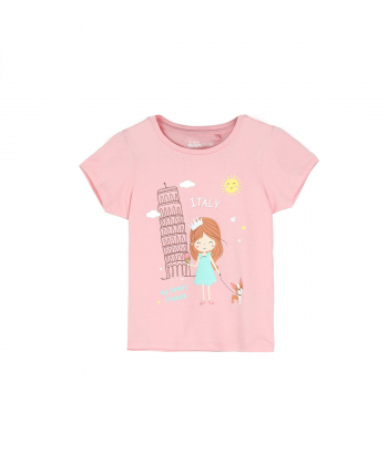 تیشرت آستین کوتاه دخترانه بالنو Baleno کد 82003226