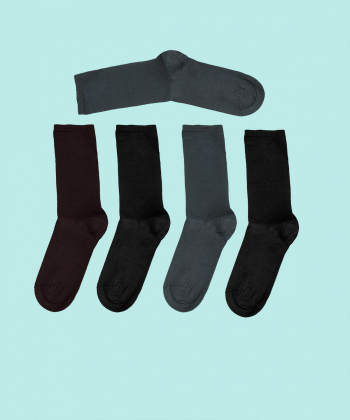 جوراب ساق دار مردانه ال سی وایکیکی LC Waikiki مدل 1S71258 بسته 5 عددی