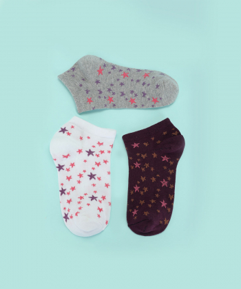 جوراب ساق کوتاه زنانه ال سی وایکیکی LC Waikiki مدل 1S79409