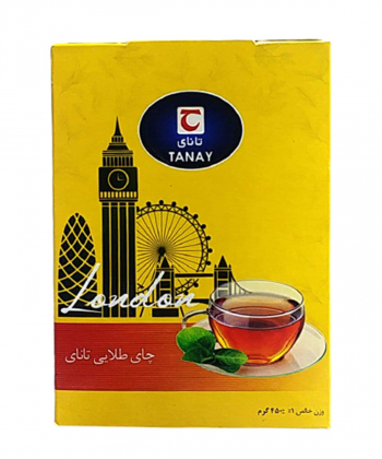 چای سیاه طلایی هندوستان تانای Tanay وزن 450 گرم