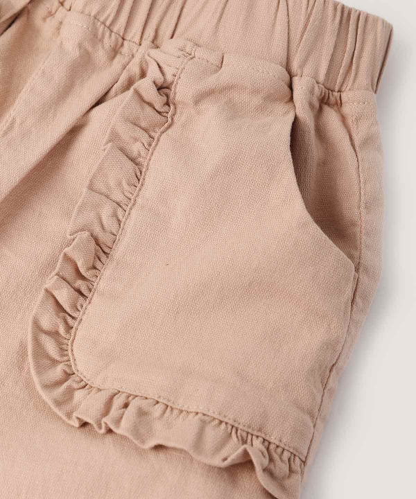 شلوار کتان دخترانه جین وست Jeanswest کد 01659501
