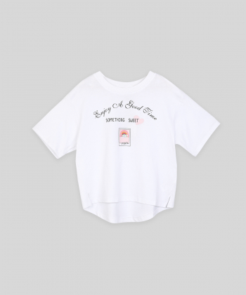 تیشرت یقه گرد دخترانه جین وست Jeanswest کد 01673546