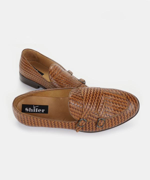 کفش چرم مردانه شیفر Shifer مدل 7357b