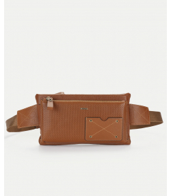 کیف کمری مردانه چرم طبیعی مارال چرم Maral Leather مدل لوزانو