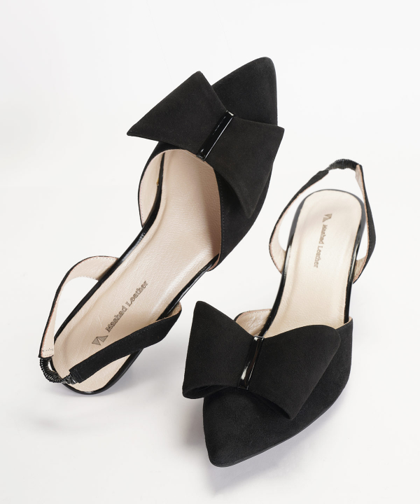 کفش چرم زنانه چرم مشهد Mashad Leather مدل J2411