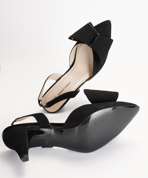 کفش چرم زنانه چرم مشهد Mashad Leather مدل J2411