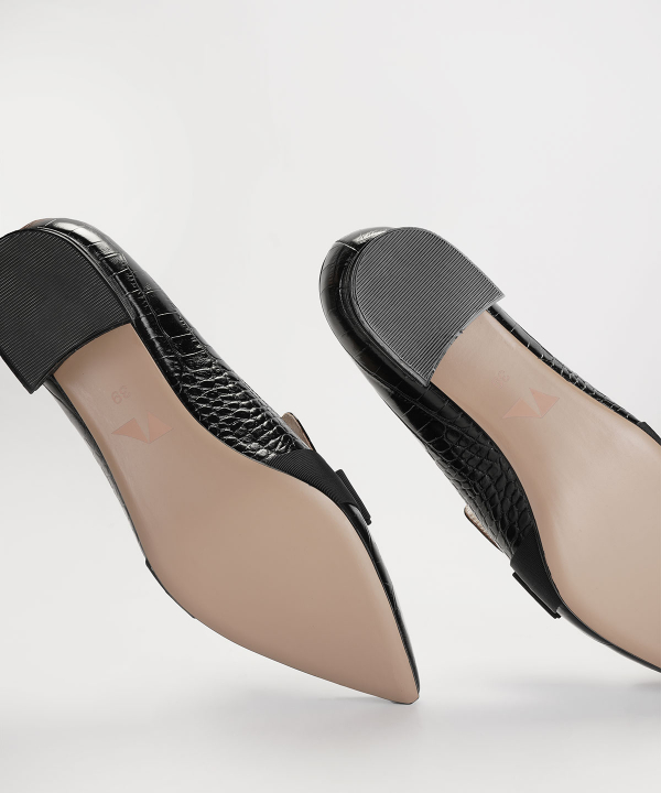 کفش چرم زنانه چرم مشهد Mashad Leather مدل J2419