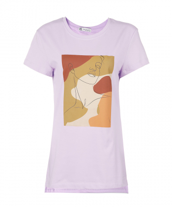 تیشرت یقه گرد زنانه جامه پوش آرا JPA کد 4012019403