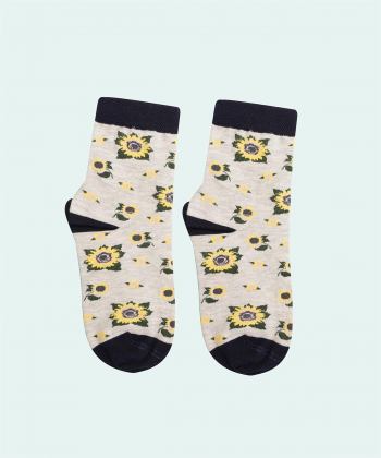 جوراب طرح دار زنانه مادر Madar مدل آفتاب