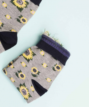 جوراب طرح دار زنانه مادر Madar مدل آفتاب