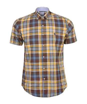 پیراهن چهارخانه مردانه ال آر سی LRC کد 165208