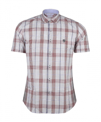 پیراهن چهارخانه مردانه  ال آر سی LRC کد 165211