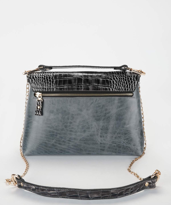 کیف مجلسی زنانه چرم کروکو Croco Leather مدل روژین