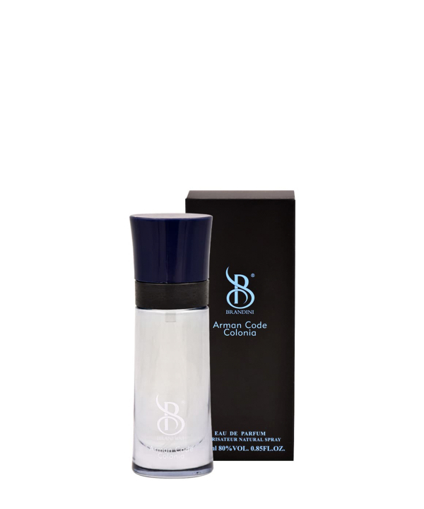 عطر جیبی مردانه برندینی Brandini مدل Arman Code Colonia حجم 25 میلی‌لیتر
