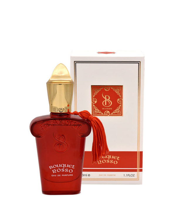 عطر جیبی زنانه برندینی Brandini مدل Bouquet Rosso حجم 33 میلی‌لیتر