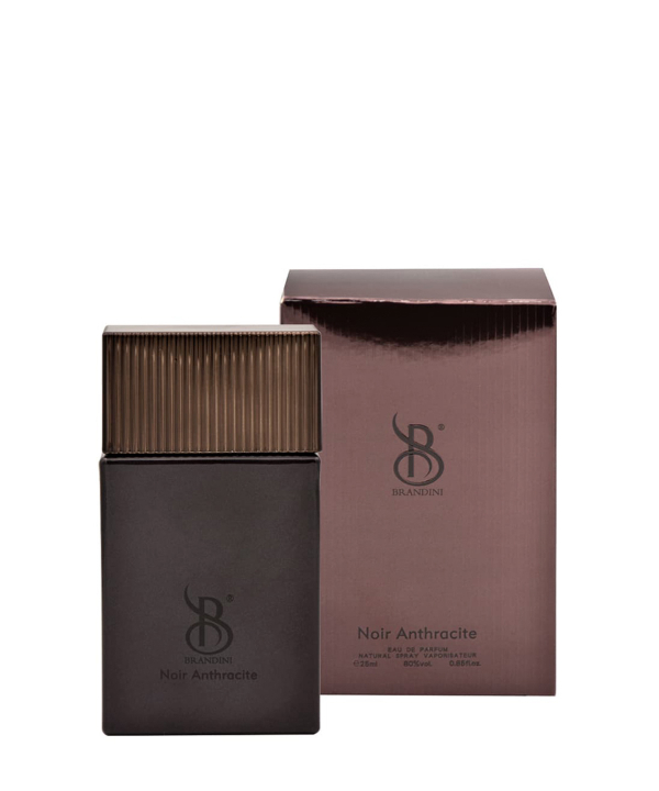 عطر جیبی مردانه برندینی Brandini مدل Noir Anthracite حجم 33 میلی‌لیتر