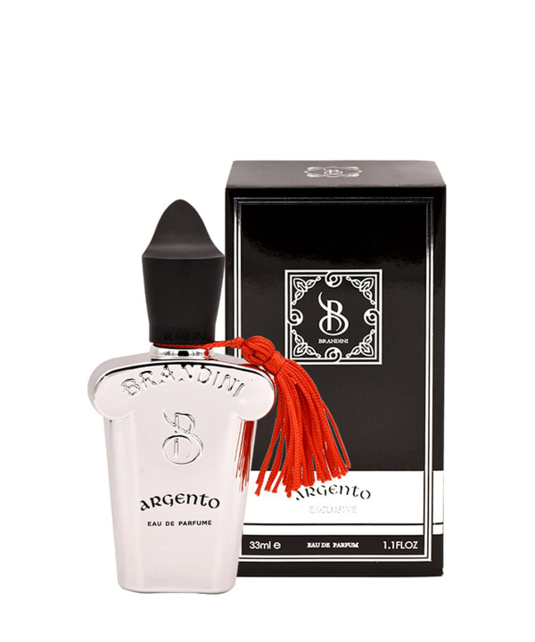 عطر جیبی برندینی Brandini مدل Argento حجم 33 میلی‌لیتر