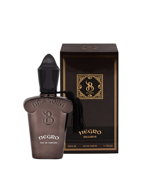 عطر جیبی برندینی Brandini مدل Negro حجم 33 میلی‌لیتر