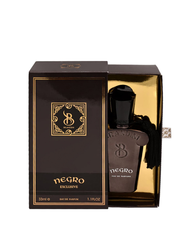 عطر جیبی برندینی Brandini مدل Negro حجم 33 میلی‌لیتر