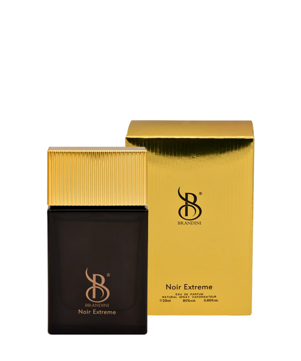 عطر جیبی مردانه برندینی Brandini مدل Noir Extreme حجم 25 میلی‌لیتر
