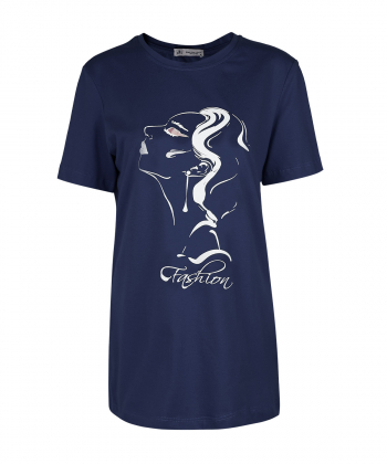 تیشرت یقه گرد زنانه جامه پوش آرا JPA کد 4012019422