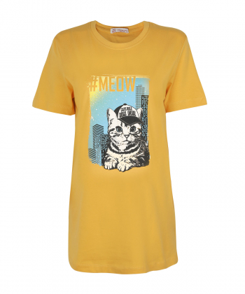 تیشرت یقه گرد زنانه جامه پوش آرا JPA کد 4012019420