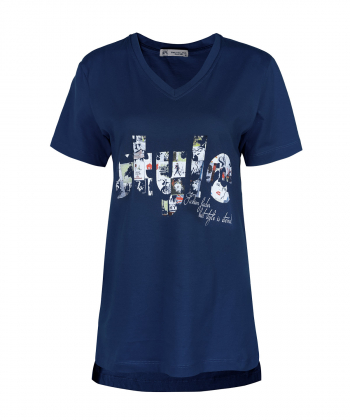 تیشرت یقه هفت زنانه جامه پوش آرا JPA کد 4012029432