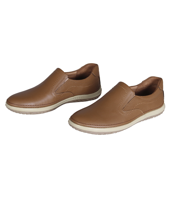 کفش مردانه چرم طبیعی شهر چرم Leather City مدل MT741