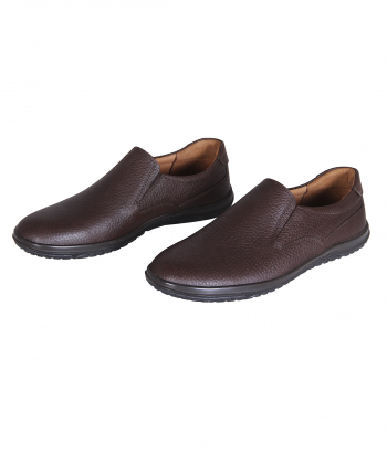 کفش مردانه چرم طبیعی شهر چرم Leather City مدل MT74