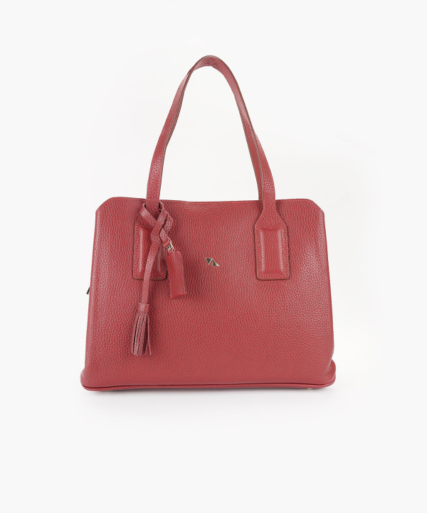 کیف دستی زنانه چرم طبیعی چرم مشهد Mashad Leather مدل S0767