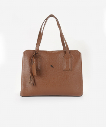 کیف دستی زنانه چرم طبیعی چرم مشهد Mashad Leather مدل S0767