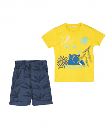 ست تیشرت و شلوارک پسرانه فیورلا Fiorella کد 2091715