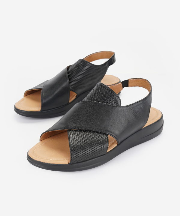 کفش چرم زنانه چرم مشهد Mashad Leather مدل J2366