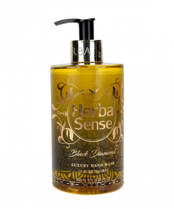 مایع دستشویی آبرسان هرباسنس Herba Sense مدل Black Diamond حجم 500 میلی لیتر