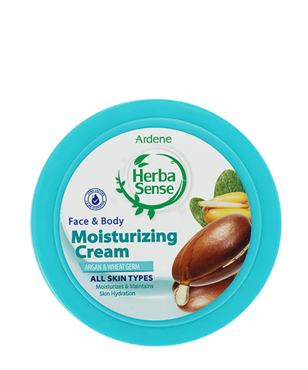 کرم مرطوب‌کننده هرباسنس Herba sense با رایحه آرگان و جوانه گندم وزن 150 گرم